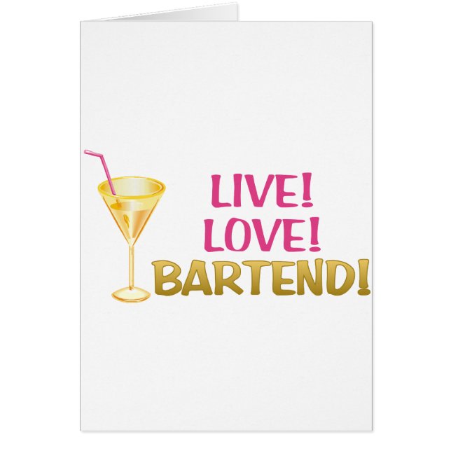Live! Love! Bartend! (Front)