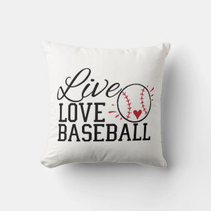Live Love Baseball Cushion