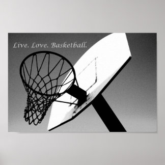 Live.Love.Basketball Poster