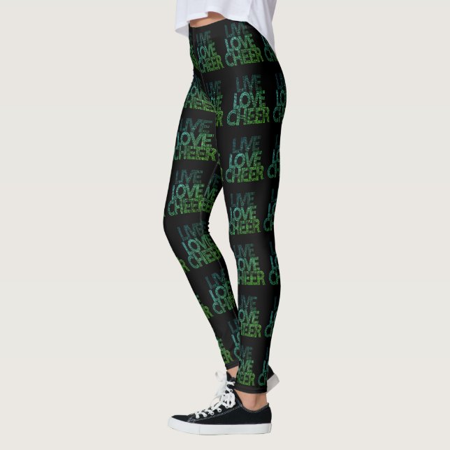 Live Love Cheer Leggings (Left)