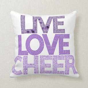 Live Love Cheer - Pillow
