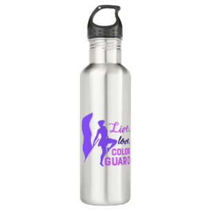 Live, Love, Color Guard 710 Ml Water Bottle