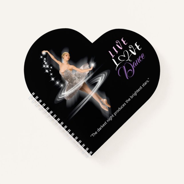 Live, Love, Dance Journal (Front)