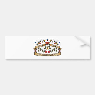 Live Love Gardening Bumper Sticker