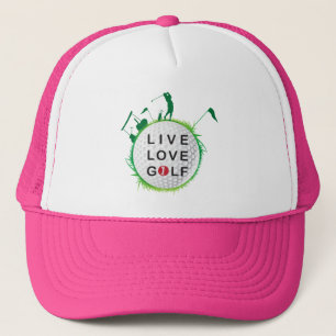 Live, love golf Hat