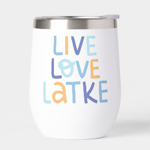 Live Love Latke Hanukkah Design