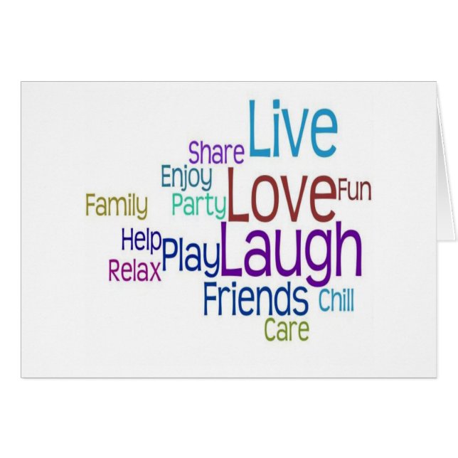 Live Love Laugh (Front Horizontal)