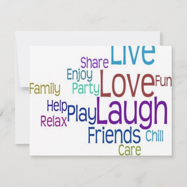 Live Love Laugh (Front)