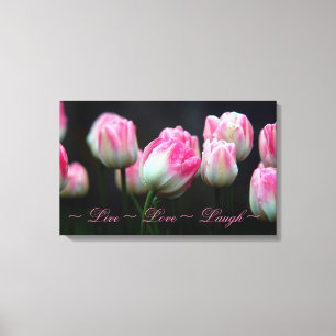Live Love Laugh Canvas Print