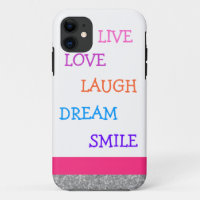 Live love laugh dream smile