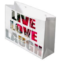 Live Love Laugh Gift Bag