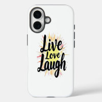 Live Love Laugh Motivational Burst