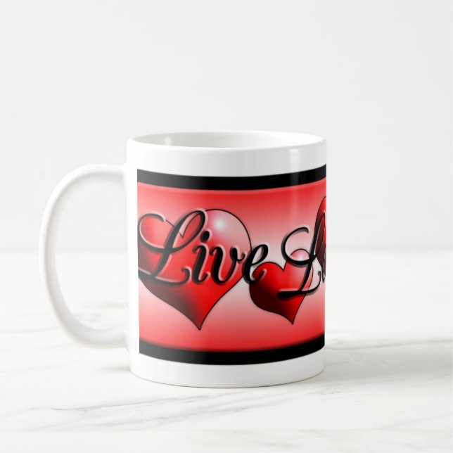 Live Love Laugh Mugs (Left)