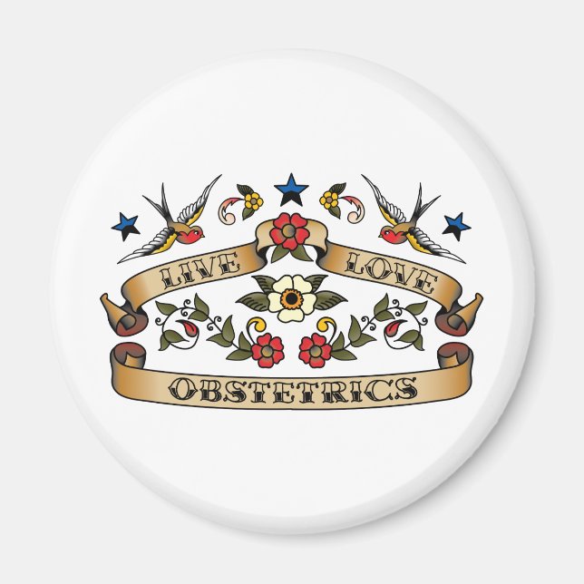Live Love Obstetrics Magnet (Front)