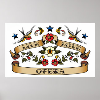 Live Love Opera Poster
