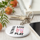 Live Love Play Slogan Netball