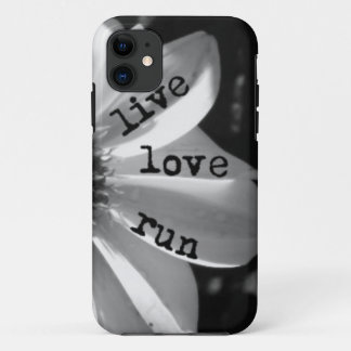 Live Love Run phone case by Vetro Designs