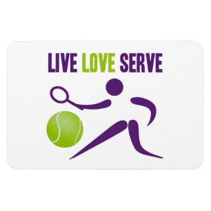 Live. Love. Serve. Magnet