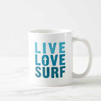live-love-surf coffee mug
