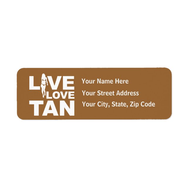 Live Love Tan (Front)