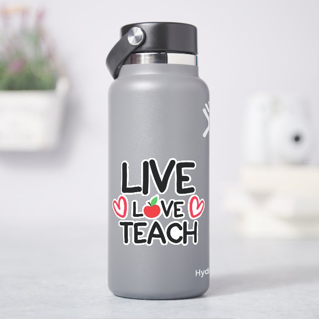 Live, love, teach (HydroFlask)