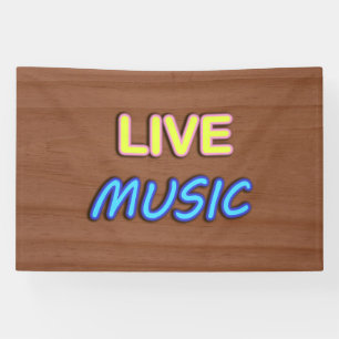 Live Music  Banner