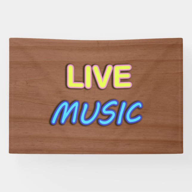 Live Music  Banner (Horizontal)
