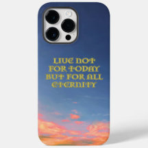 "Live Not For Today" iPhone Case