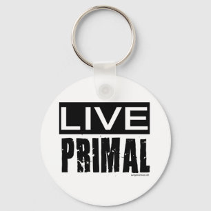 live primal / paleo diet key ring