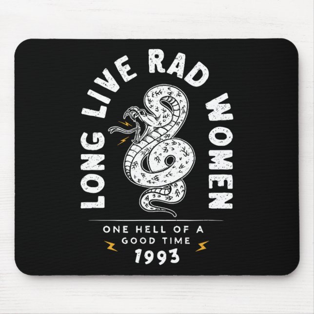 Live Rad Women One Hell Of A Good Time 1993  Mouse Pad (Front)