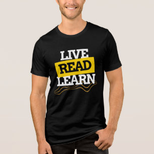 Live Read Learn LRL2509A Tri-Blend Shirt