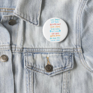 Live Simple 2 6 Cm Round Badge