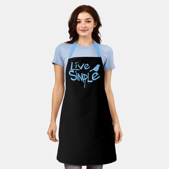 Live Simple Apron (Worn)