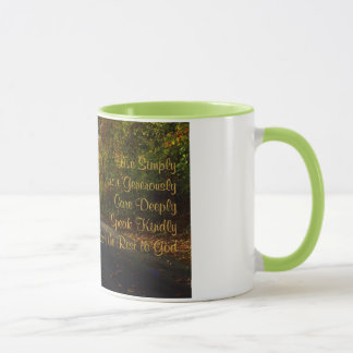Live Simply Mug