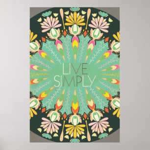 Live Simply Print