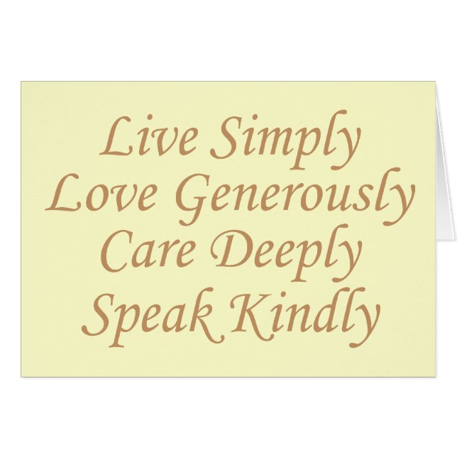 Live Simply yellow (Front Horizontal)
