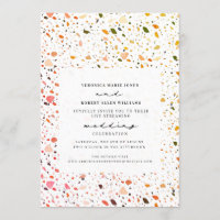 Live Stream Virtual Wedding Desert Terrazzo