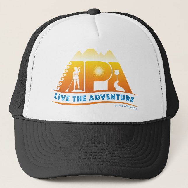 Live the Adventure Custom Hat (Front)