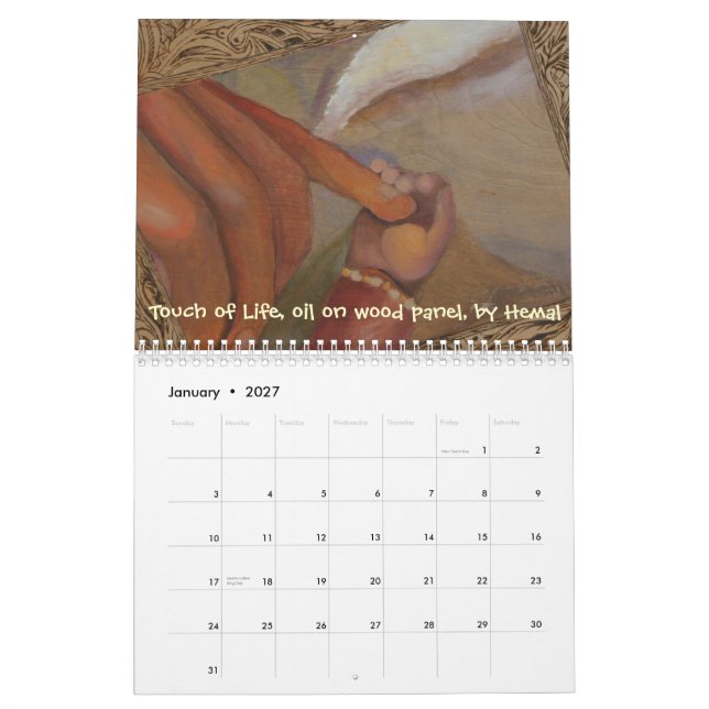 Live to love Life, Calendar 2009 (Jan 2027)