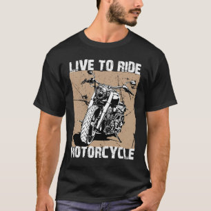 Live To Ride Bike T-Shirt