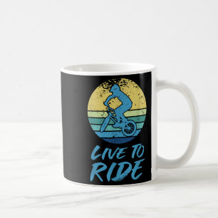 Live To Ride Bmx Bike Riding Motocross Racing Quot Coffee Mug