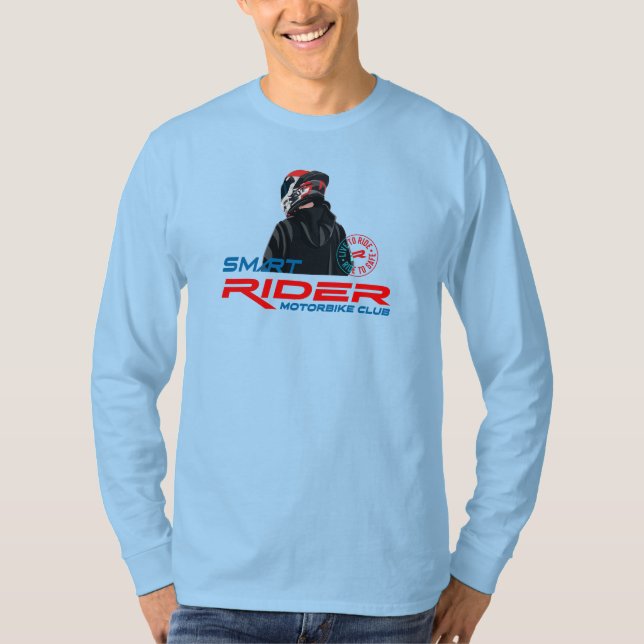 Live To Ride (Motorcycle) | Men's Long Sleeve T-Shirt (Front)
