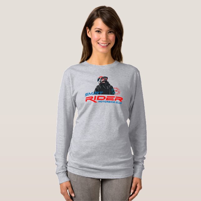 Live To Ride (Motorcycle) | Women's Long Sleeve T-Shirt (Front Full)
