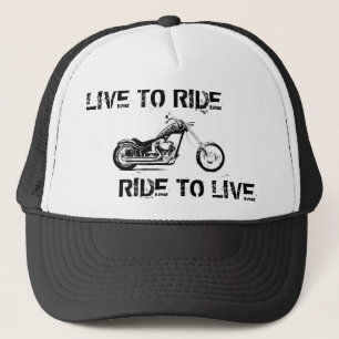 Live to ride, Ride to live Trucker Hat