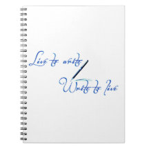 Live to Write Notebook