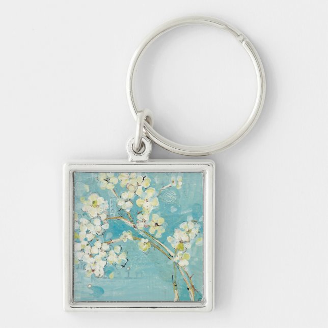 Live Turquoise Key Ring (Front)
