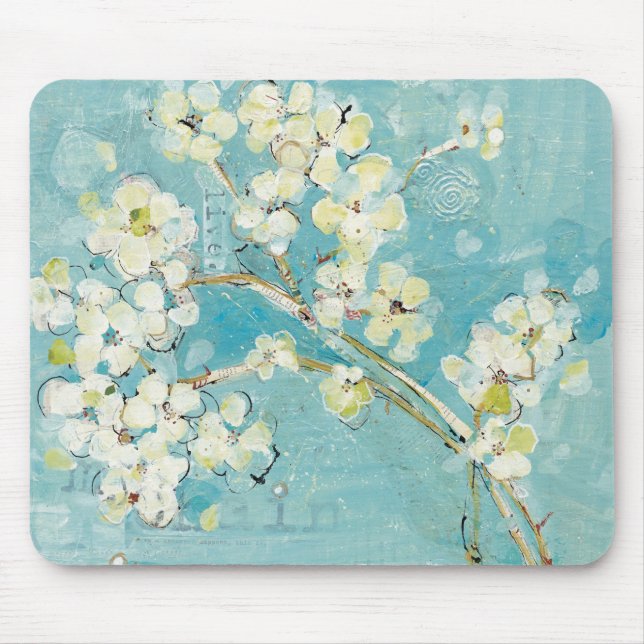 Live Turquoise Mouse Pad (Front)