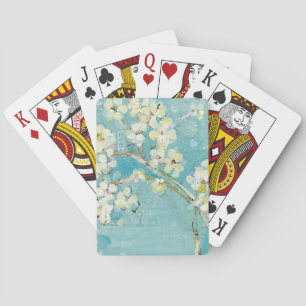 Live Turquoise Playing Cards