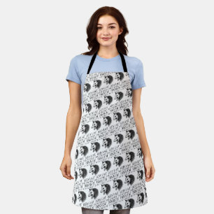 Live Ugly Fake Your Death Eat Trash Funny Opossum Apron