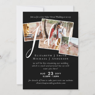 Live Video Chat Wedding or Couples Shower Invites